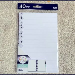 Happy Planner filler paper